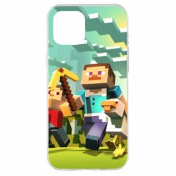 Чохол для iPhone 12 Pro Max Minecraft1 - PrintSalon