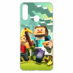 Чохол для Samsung A20s Minecraft1 - PrintSalon