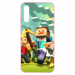 Чохол для Samsung A50 Minecraft1 - PrintSalon