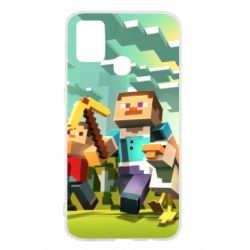 Чохол для Samsung M31 Minecraft1 - PrintSalon