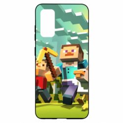 Чохол для Samsung S20 Minecraft1 - PrintSalon