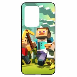 Чохол для Samsung S20 Ultra Minecraft1 - PrintSalon