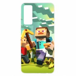 Чохол для Huawei P Smart 2021 Minecraft1 - PrintSalon