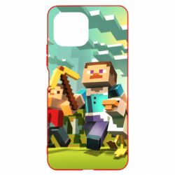 Чохол для Xiaomi Mi11 Lite Minecraft1 - PrintSalon