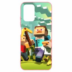 Чохол для Xiaomi Redmi Note 10 Minecraft1 - PrintSalon