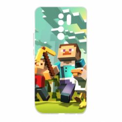 Чохол для Xiaomi Redmi 9 Minecraft1 - PrintSalon