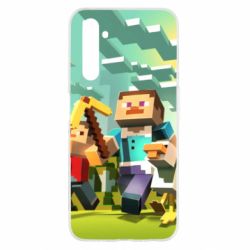 Чохол для Realme 6 Minecraft1 - PrintSalon