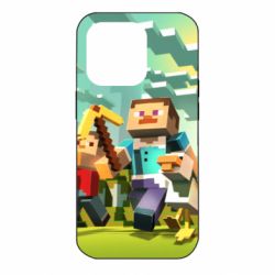 Чохол для iPhone 14 Pro Minecraft1 - PrintSalon