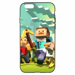 Чохол для iPhone 6/6S Minecraft1 - PrintSalon