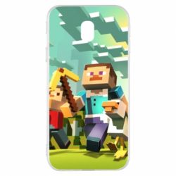Чохол для Samsung J3 2017 Minecraft1 - PrintSalon