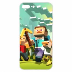 Чохол для iPhone 7 Plus Minecraft1 - PrintSalon