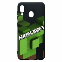 Чохол для Samsung A30 Minecraft2 - PrintSalon