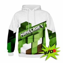 Дитяче 3D худі Minecraft2 - PrintSalon