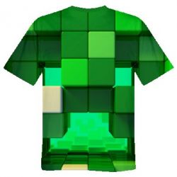 Чоловіча футболка 3D Minecraft3 - PrintSalon