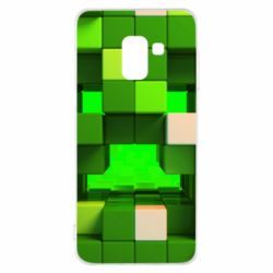 Чохол для Samsung A8 2018 Minecraft3 - PrintSalon