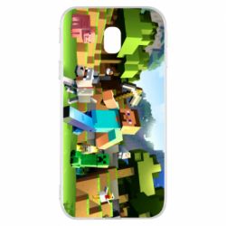 Чохол для Samsung J3 2017 Minecraft - PrintSalon