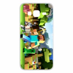 Чохол для Samsung J3 2016 Minecraft - PrintSalon