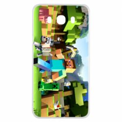 Чохол для Samsung J7 2016 Minecraft - PrintSalon