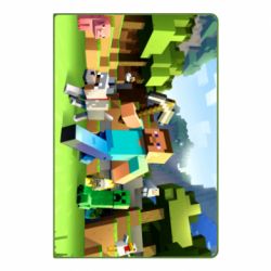 Блокнот з принтом Minecraft - PrintSalon