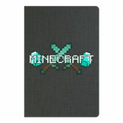 Блокнот з принтом Minecraft - PrintSalon