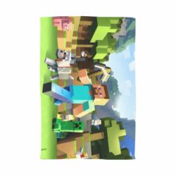 Рушник з принтом Minecraft - PrintSalon
