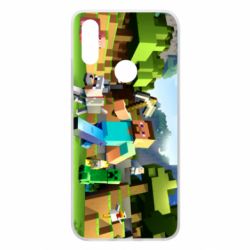 Чохол для Xiaomi Redmi 7 Minecraft - PrintSalon
