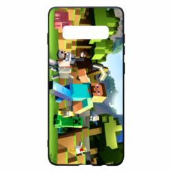 Чохол для Samsung S10+ Minecraft - PrintSalon