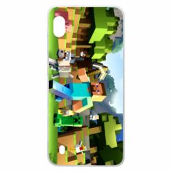 Чохол для Samsung A10 Minecraft - PrintSalon