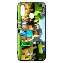 Чохол для Samsung A60 Minecraft - PrintSalon