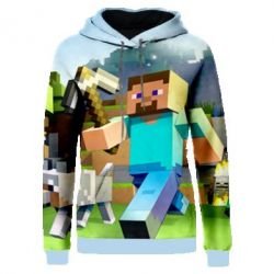 Жіноче 3D худі Minecraft