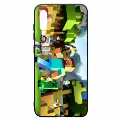 Чохол для Samsung A70 Minecraft - PrintSalon