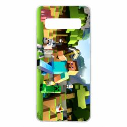 Чохол для Samsung S10 Minecraft - PrintSalon