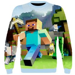 3D світшот Minecraft - PrintSalon