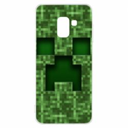 Чохол для Samsung A8 2018 Minecraft - PrintSalon