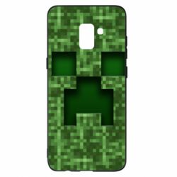 Чохол для Samsung A8+ 2018 Minecraft - PrintSalon