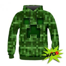 Дитяче 3D худі Minecraft - PrintSalon