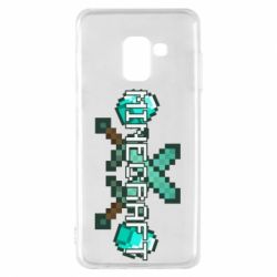 Чохол для Samsung A8 2018 Minecraft - PrintSalon