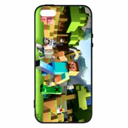 Чохол для iphone 5/5S/SE Minecraft - PrintSalon