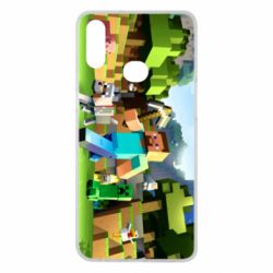 Чохол для Samsung A10s Minecraft - PrintSalon