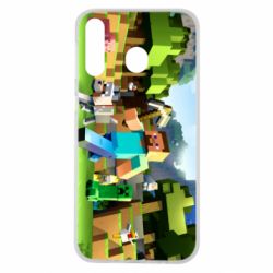 Чохол для Samsung M30 Minecraft - PrintSalon