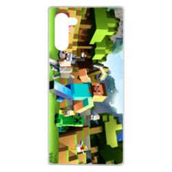 Чохол для Samsung Note 10 Minecraft - PrintSalon