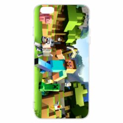 Чохол для iPhone 6 Plus/6S Plus Minecraft - PrintSalon