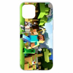 Чохол для iPhone 12 Pro Max Minecraft - PrintSalon