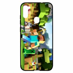 Чохол для Samsung A11 / M11 Minecraft - PrintSalon