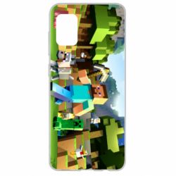 Чохол для Samsung A31 Minecraft - PrintSalon