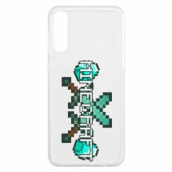 Чохол для Samsung A50 Minecraft - PrintSalon