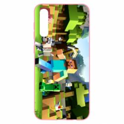 Чохол для Samsung A50 Minecraft - PrintSalon