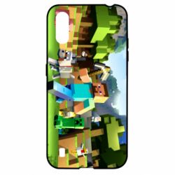 Чохол для Samsung A01 / M01 Minecraft - PrintSalon