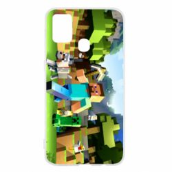 Чохол для Samsung M31 Minecraft - PrintSalon