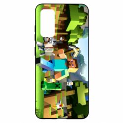 Чохол для Samsung S20 Minecraft - PrintSalon